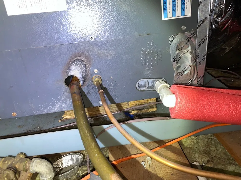 Slide of Brunson's Roofing