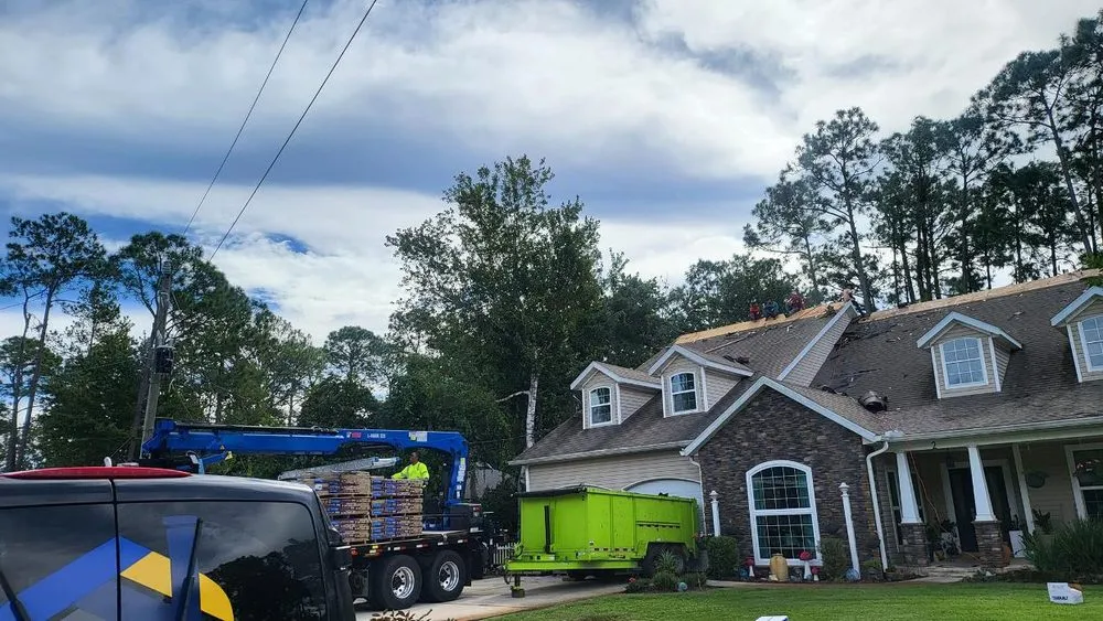 Slide of Bruzz Roofing