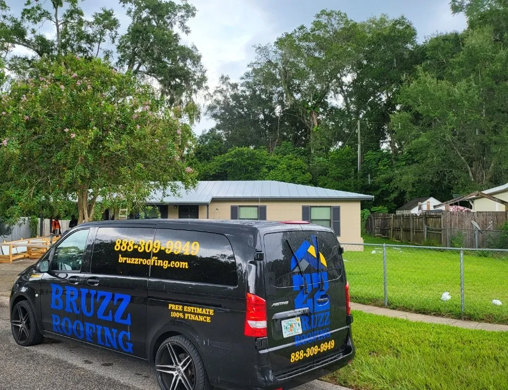 Slide of Bruzz Roofing