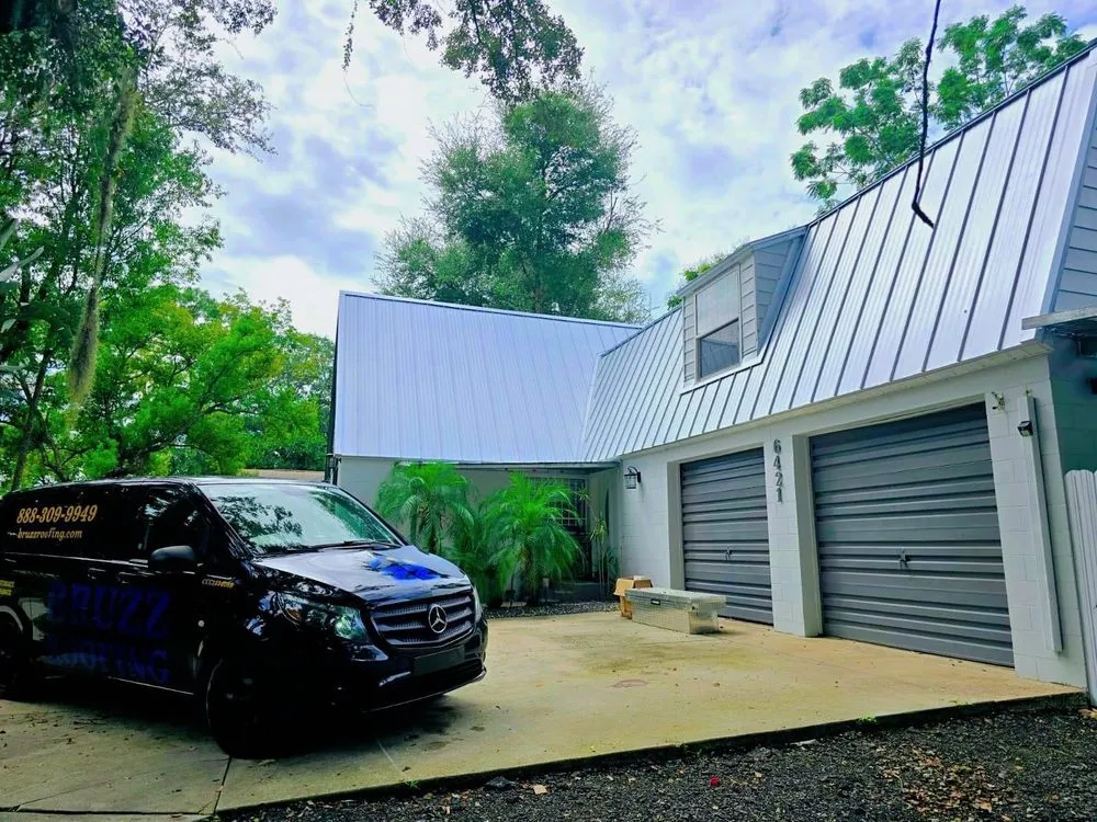 Slide of Bruzz Roofing