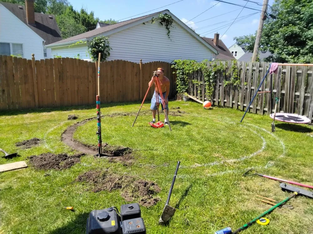 Slide of Bryan’s Pool Installations