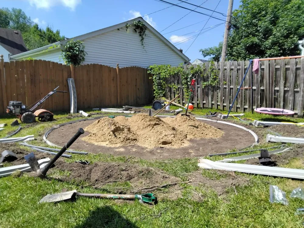 Slide of Bryan’s Pool Installations