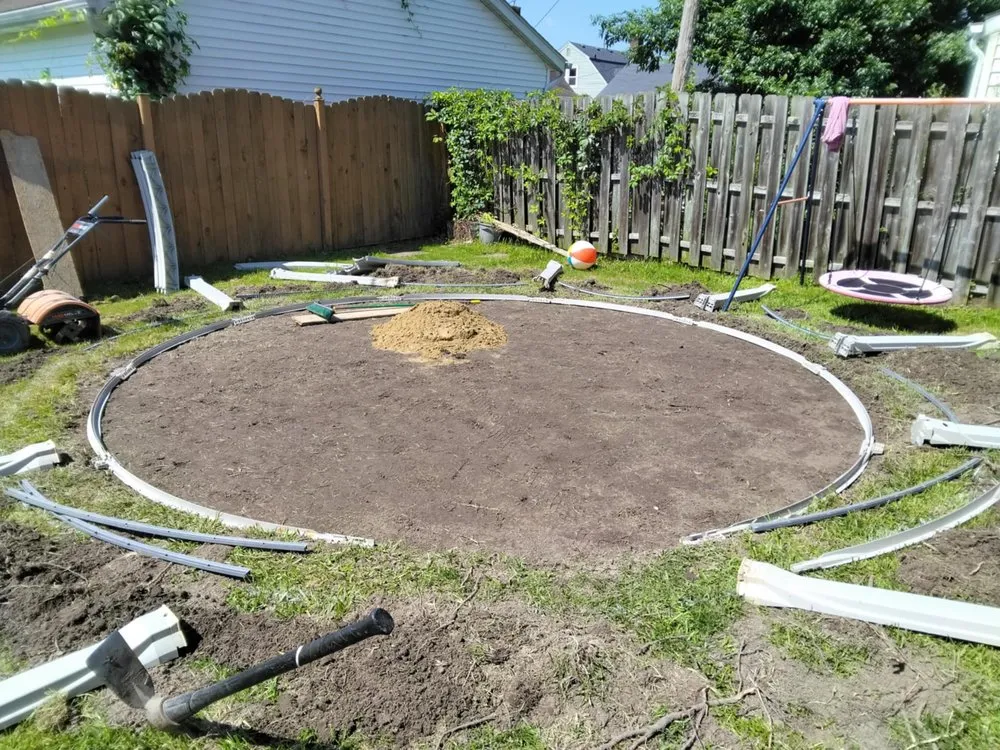 Slide of Bryan’s Pool Installations