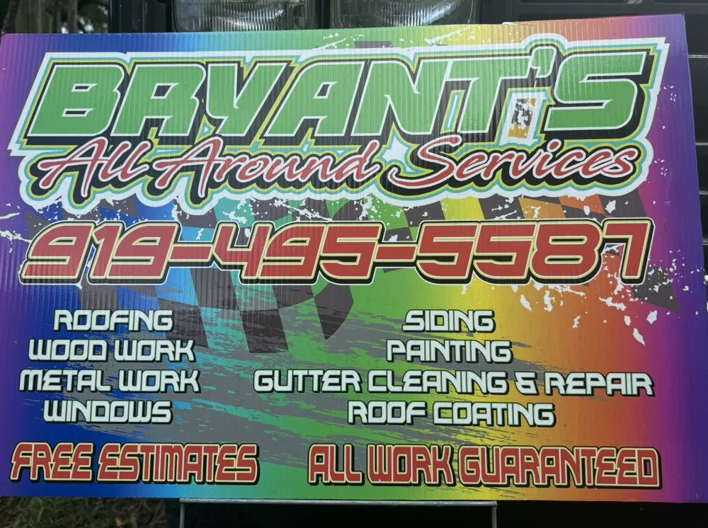 Slide of Bryants All Around Services