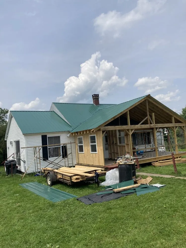 Licensed roof replacement after storm damage in Salisbury Center, NY by Brys contracting