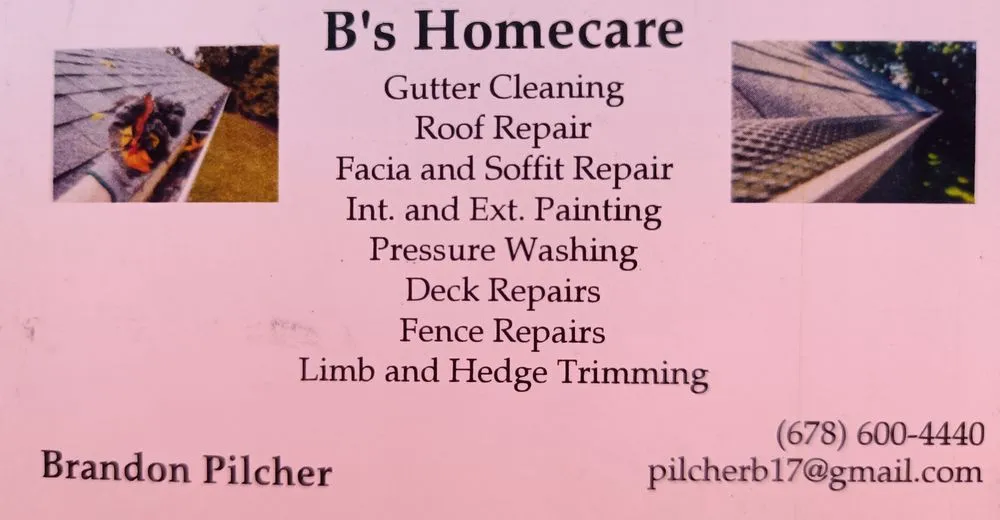 Slide of B's Homecare