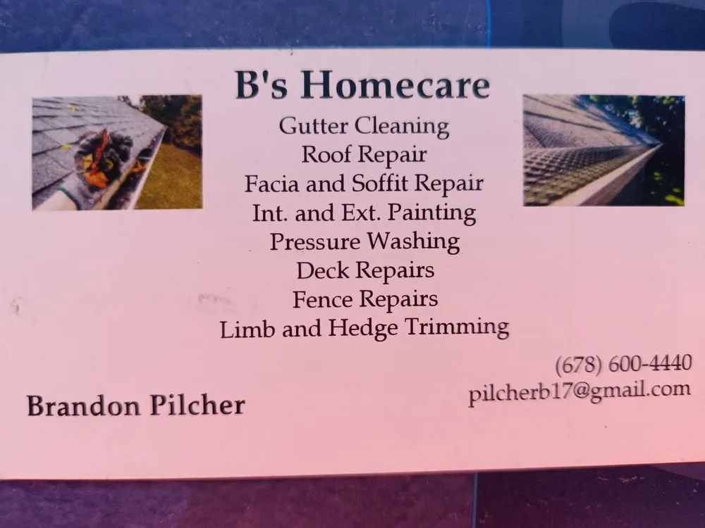 Slide of B's Homecare