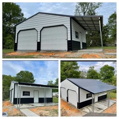 B&S Metal & Wood Structures Logo