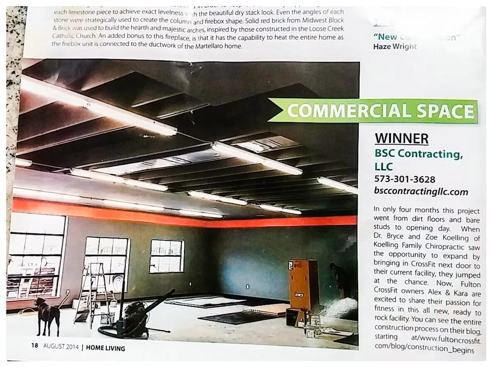 Slide of BSC Contracting