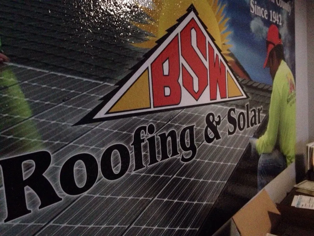 Slide of BSW Roofing, Solar & Air