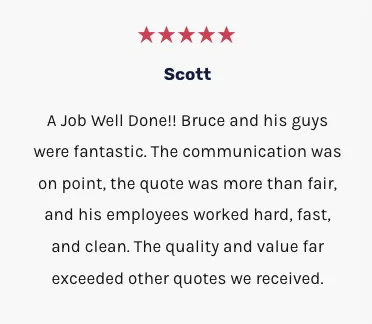 Slide of B&T Home Improvements