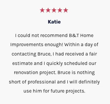 Slide of B&T Home Improvements