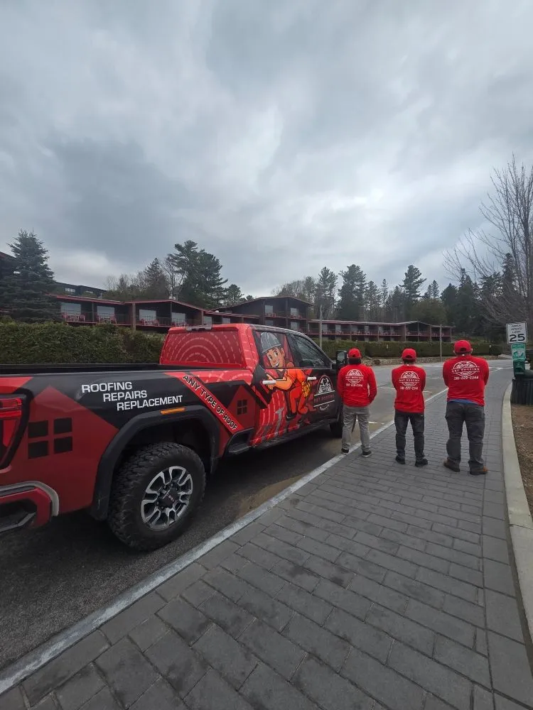 Slide of B&T Roofing