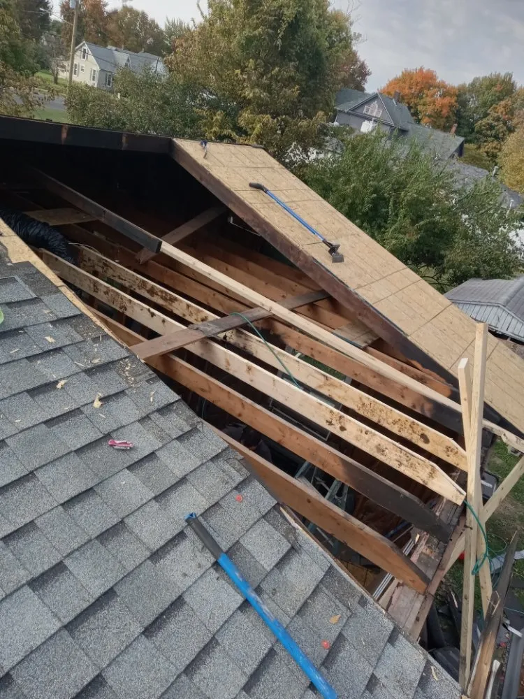 Slide of Bubba's Roofing