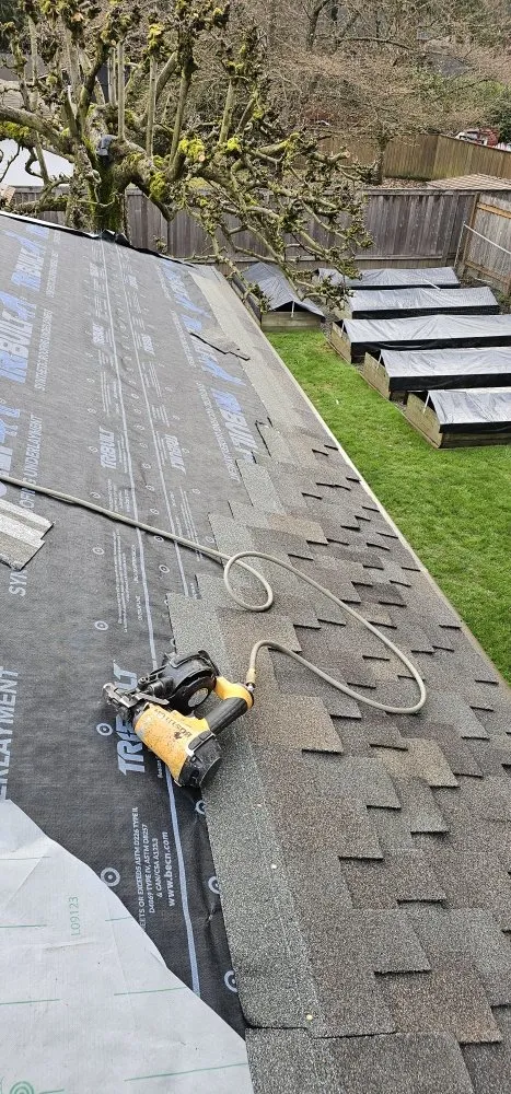 Slide of Bubbles Gutter Cleaning