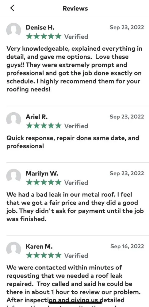 Slide of Bucks Roofing & Construction