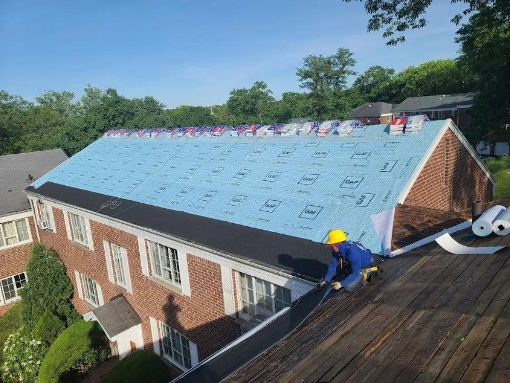 Slide of Bucks Roofing