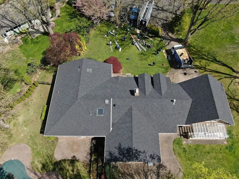 Slide of Bucks Roofing