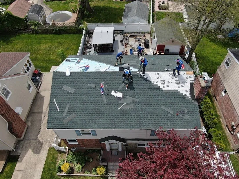 Slide of Bucks Roofing