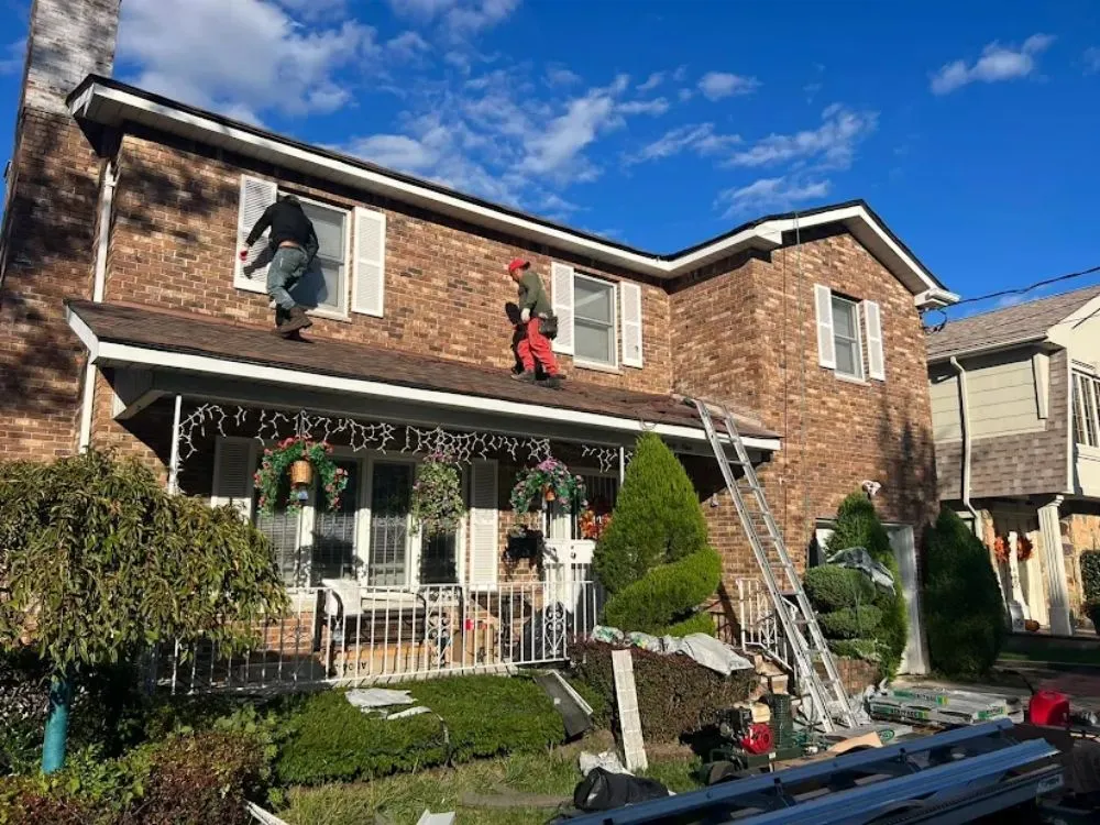 Slide of Bucks Roofing