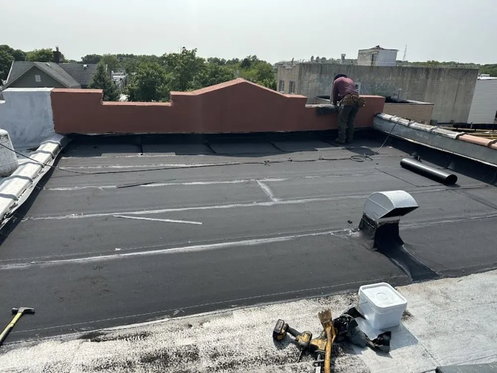 Slide of Bucks Roofing