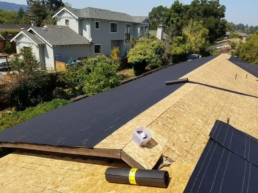 Slide of Buck's Roofing