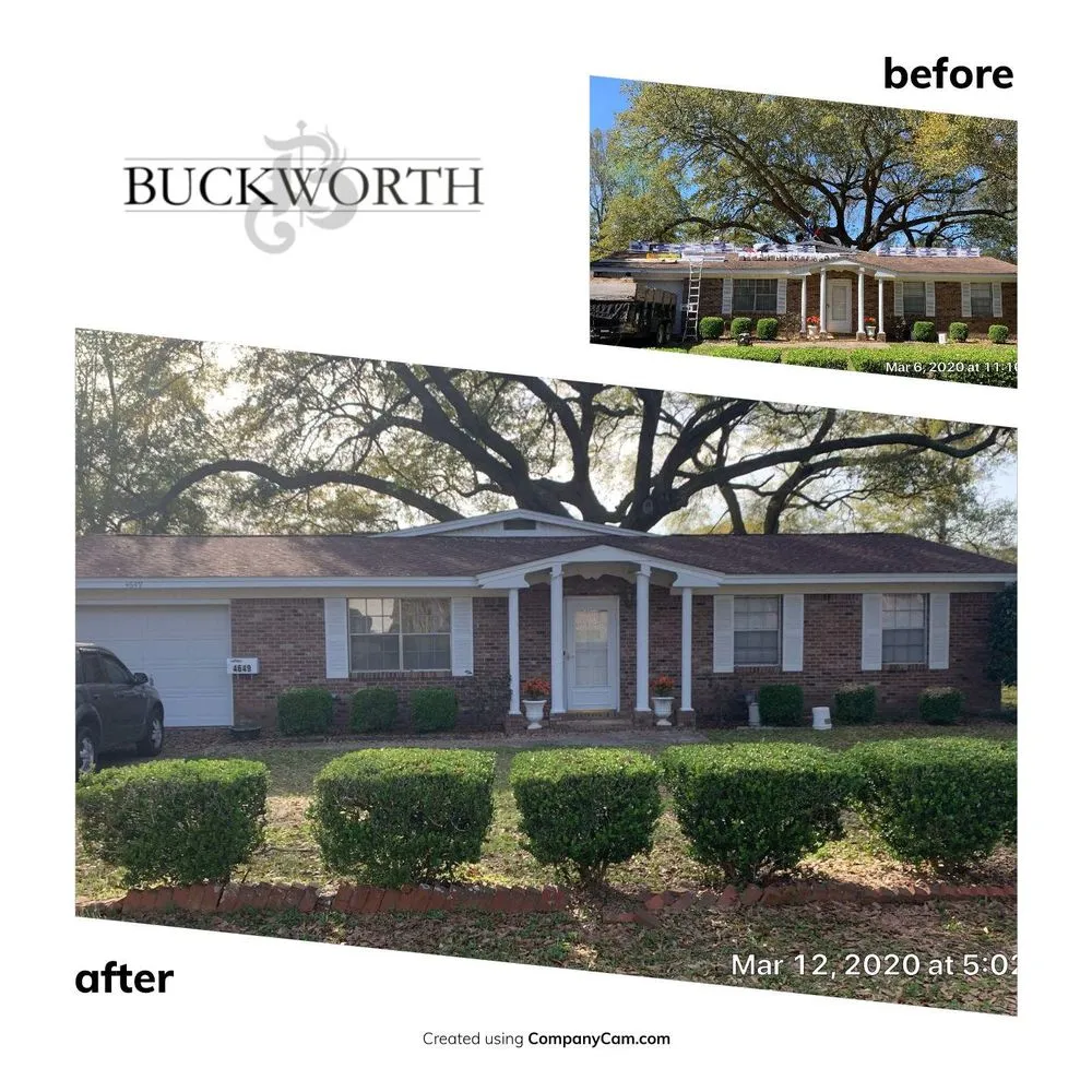 Slide of Buckworth Roofing