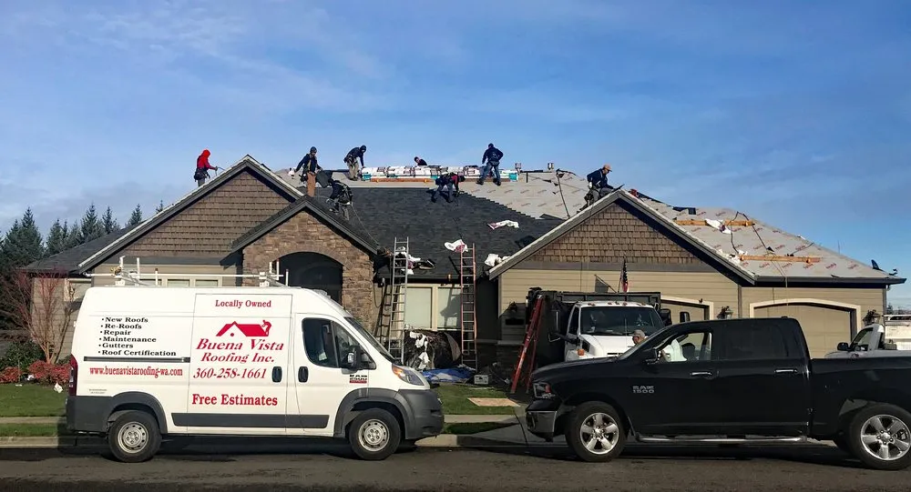 Slide of Buena Vista Roofing