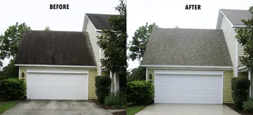 Slide of Buffalo Roof Cleaning