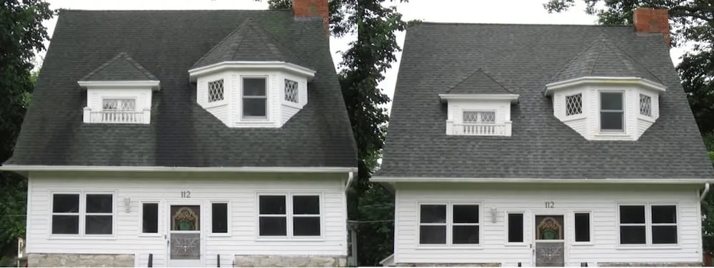 Slide of Buffalo Roof Cleaning