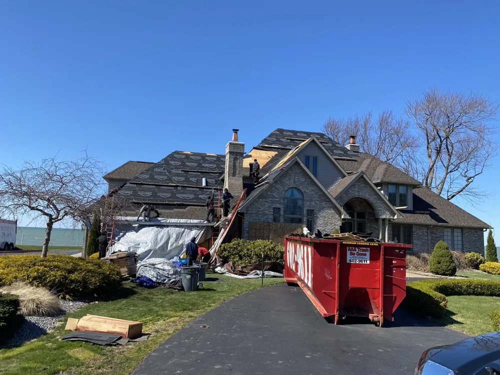 Slide of Buffalo's Best Roofing Company