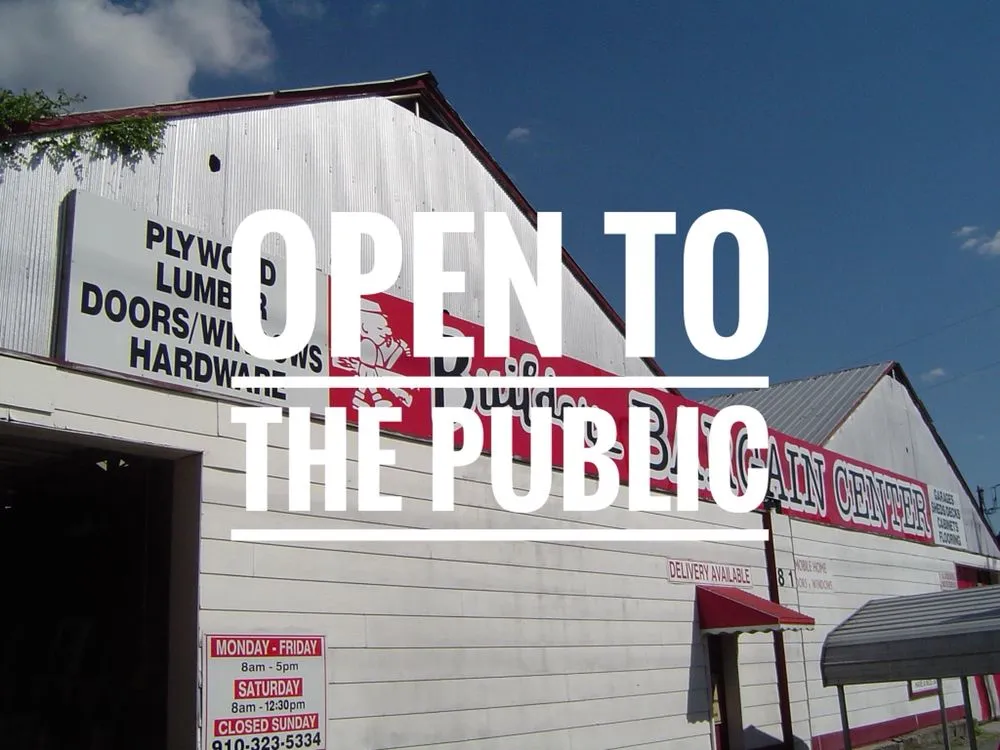 Slide of Builders Bargain Center