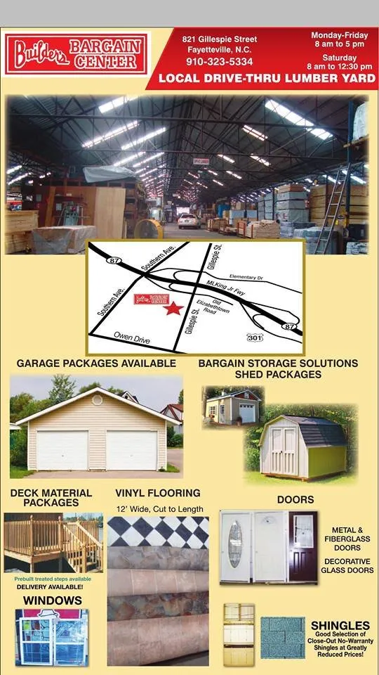 Slide of Builders Bargain Center