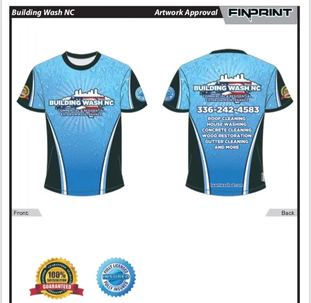 Slide of Building Wash NC