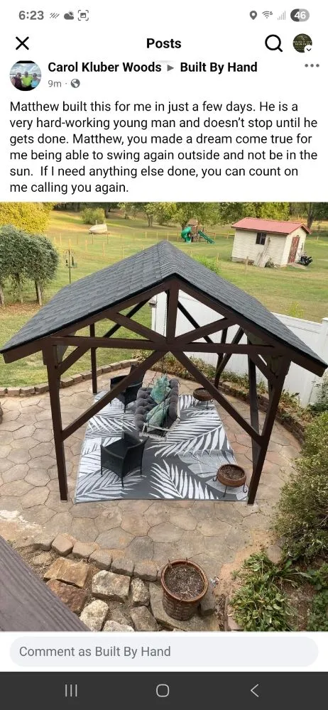 Slide of Built by hand