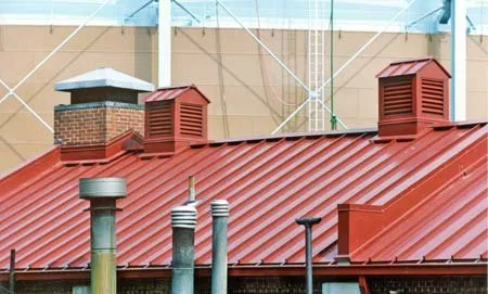 Slide of Built-Up Roofing