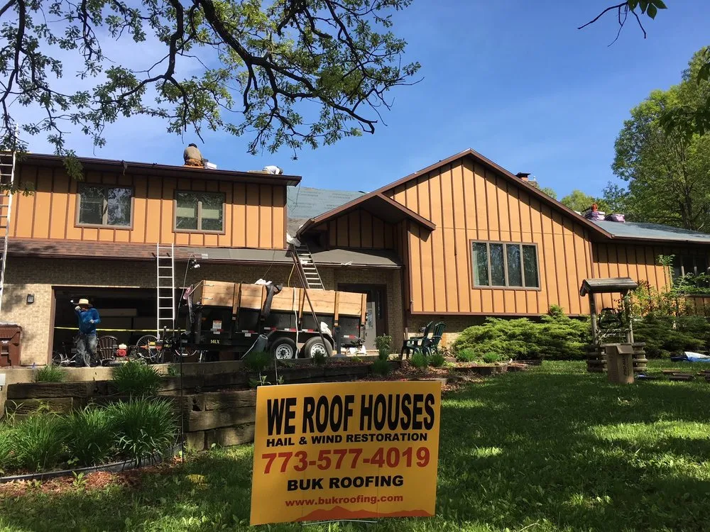 Slide of BUK Roofing