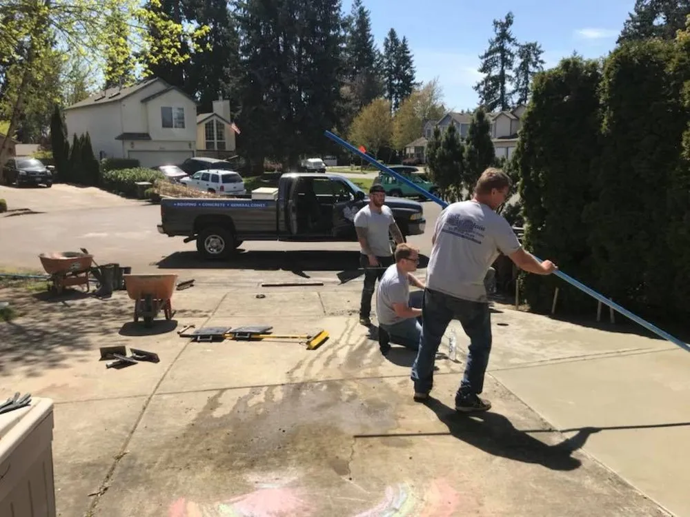 Slide of Bull Mountain Construction