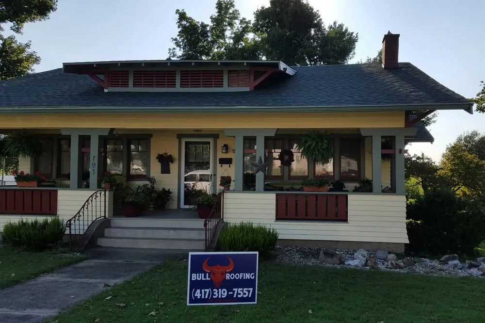 Expert roof installation near you in Mt Vernon, MO by Bull Roofing
