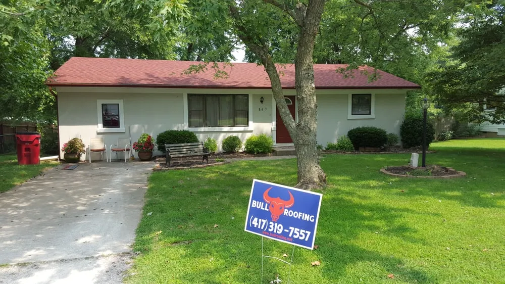 Trusted storm damage roof repair in Mt Vernon, MO by Bull Roofing