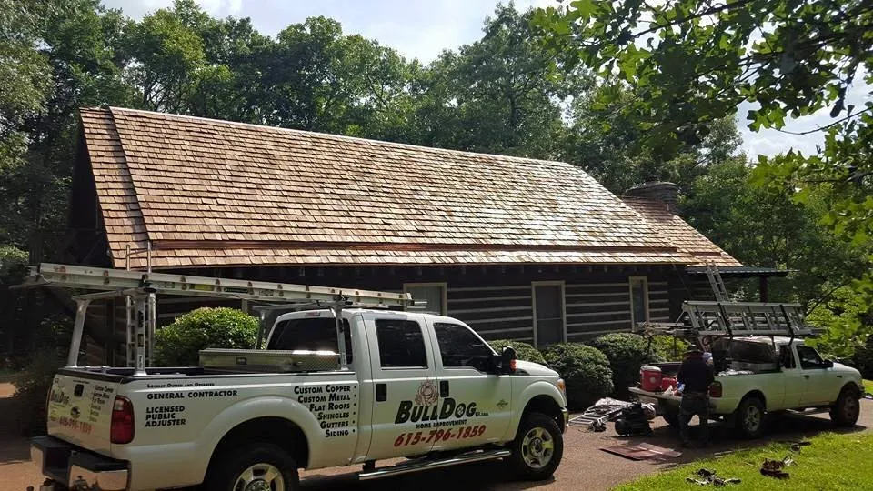 Slide of Bulldog Roofing 