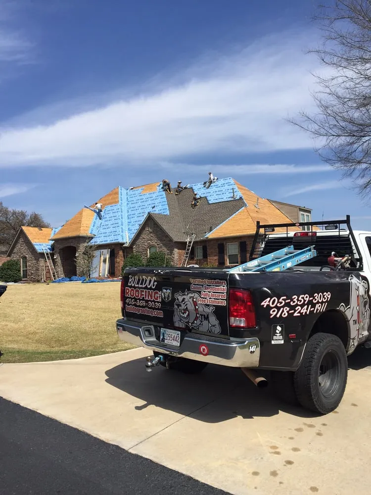 Slide of Bulldog Roofing and Restoration