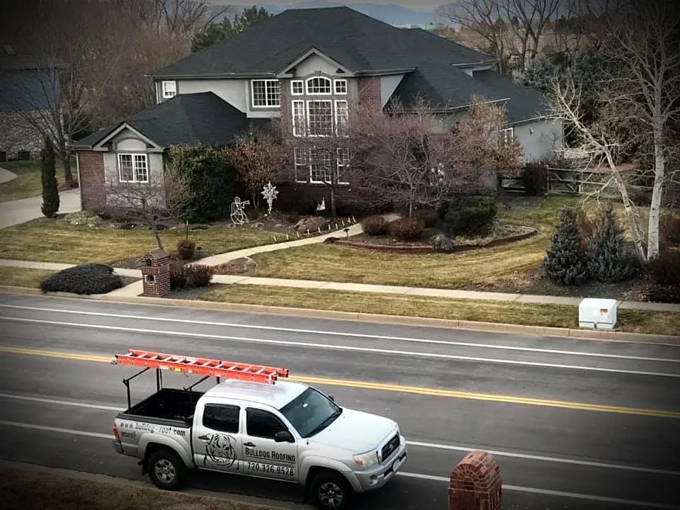 Slide of Bulldog Roofing