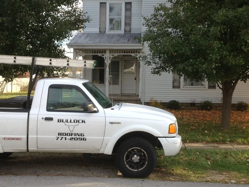 Slide of Bullock Roofing