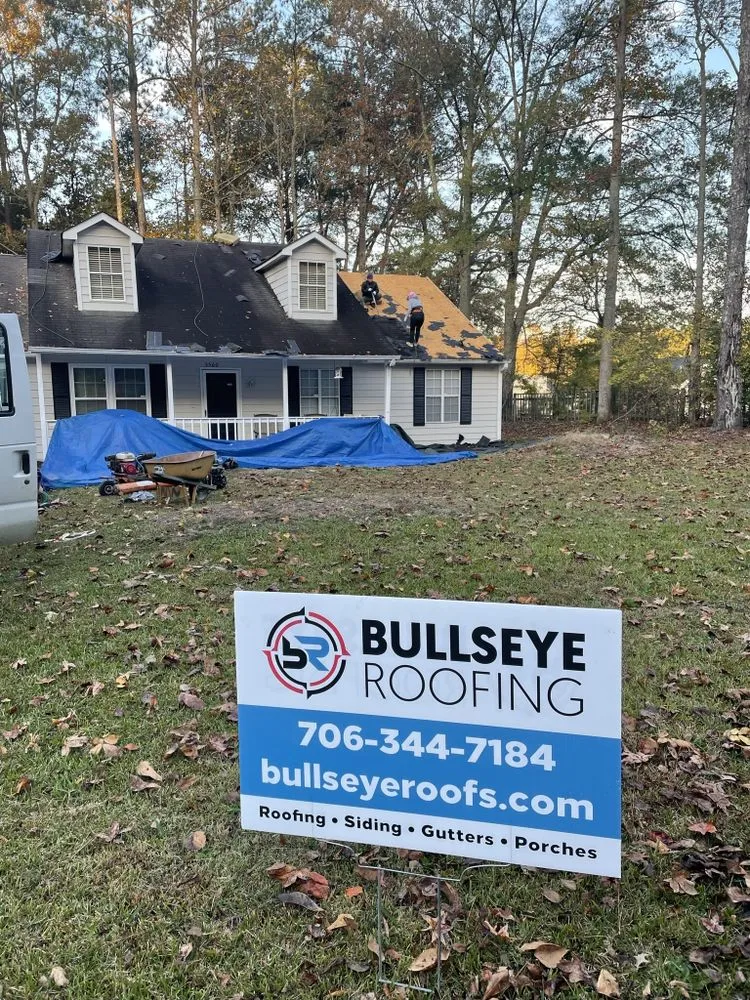 Slide of Bullseye Roofing