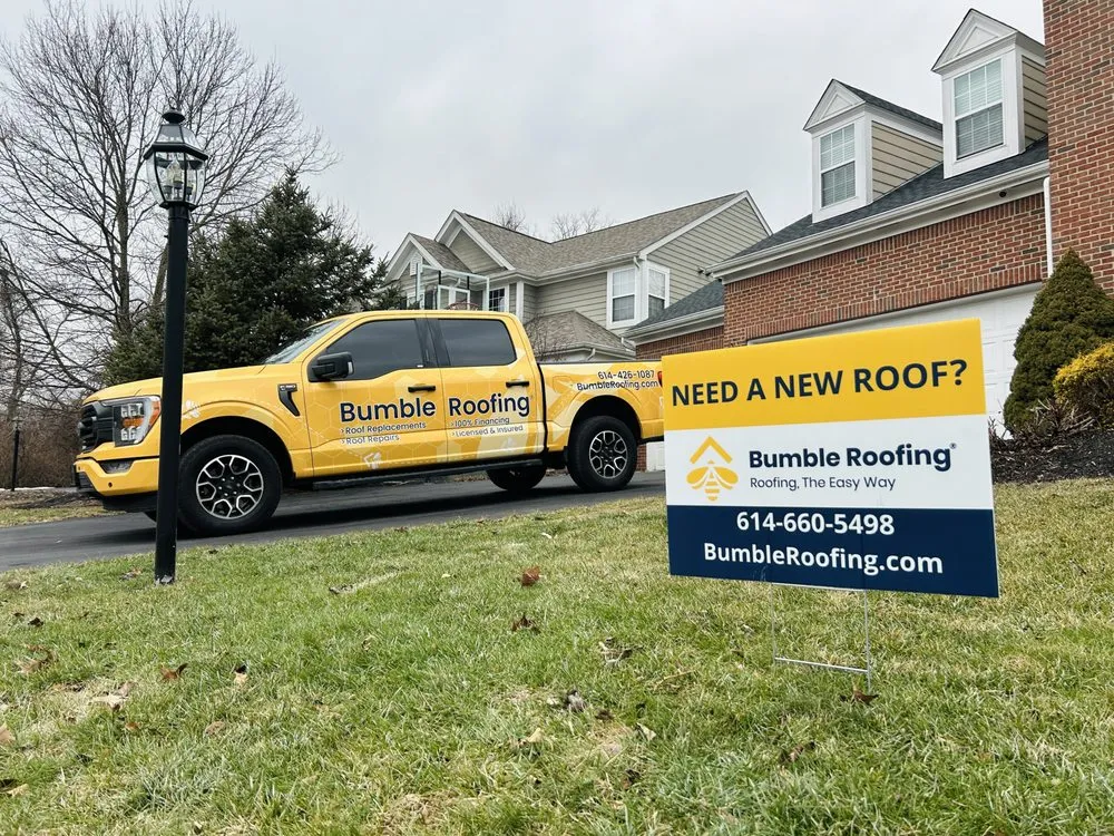 Slide of Bumble Roofing