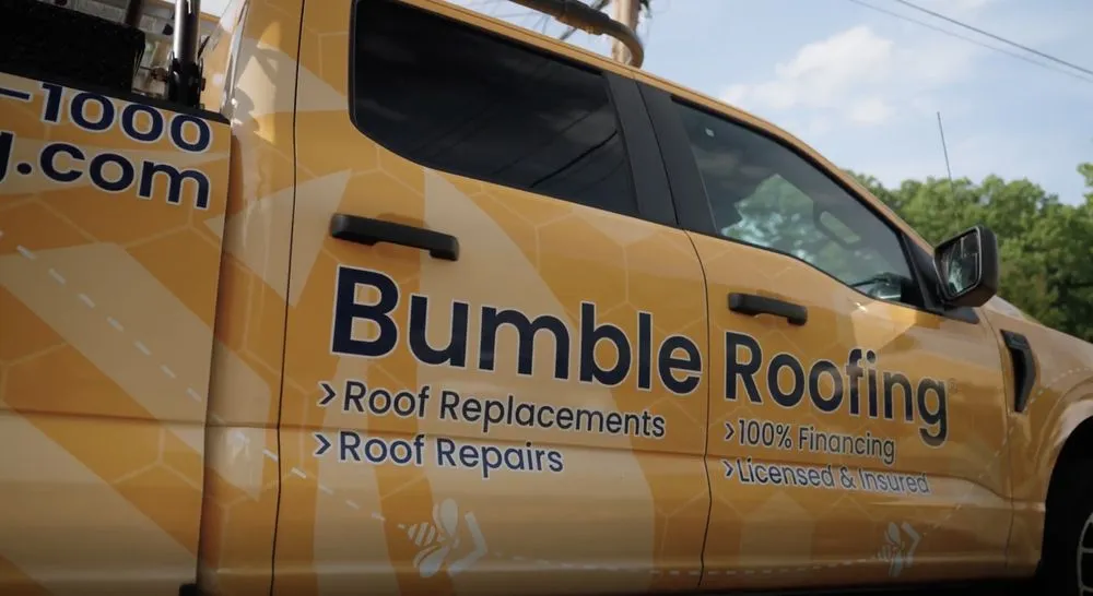 Slide of Bumble Roofing