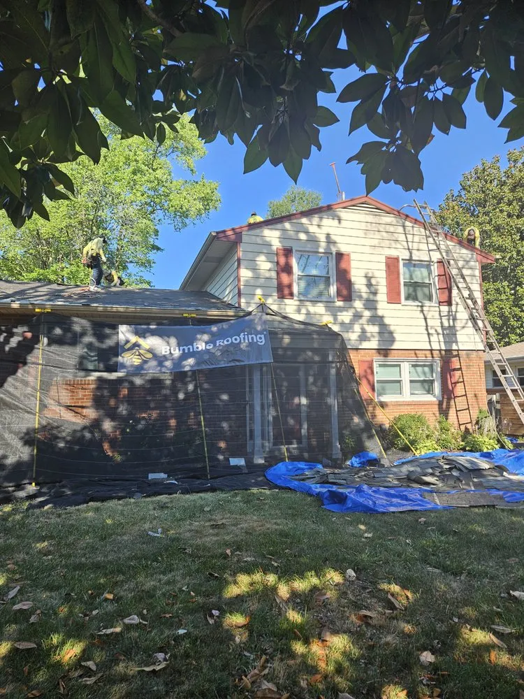 Slide of Bumble Roofing