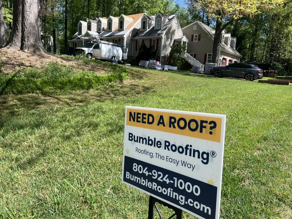Professional metal roofing installation in North Chesterfield, VA by Bumble Roofing of Richmond