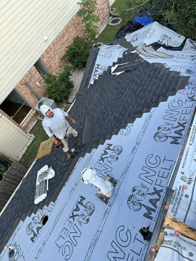 Slide of Bumblebee Roofing